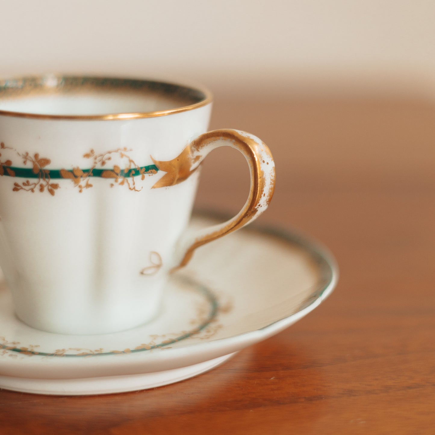 Vintage Teacup and Saucer from Pitkin & Brooks