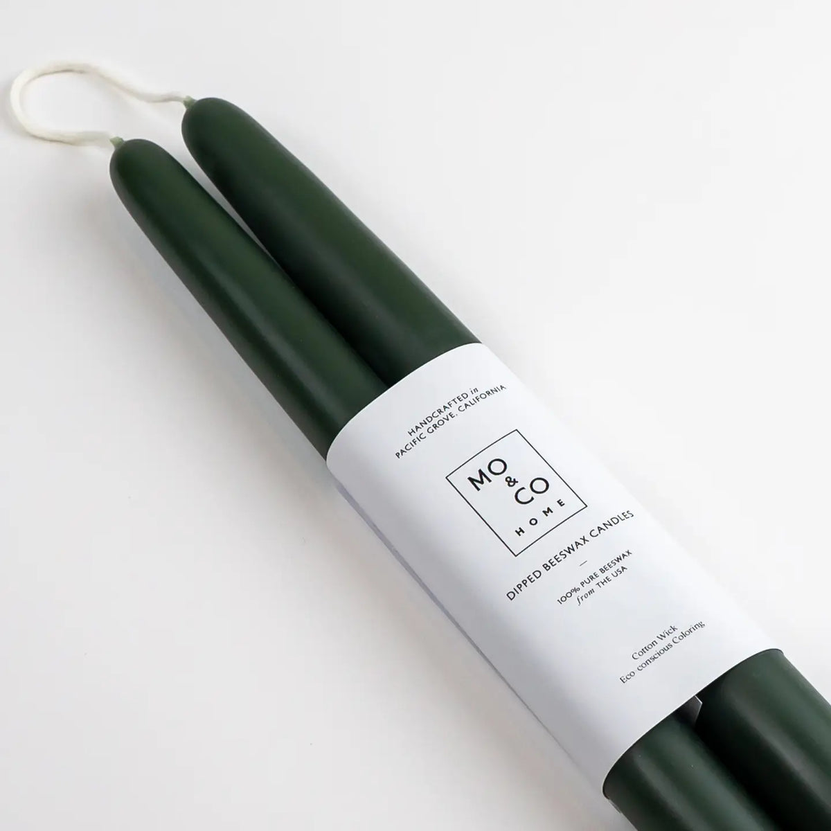 Mo & Co | Forest Green Tapers