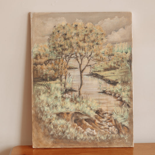 Meandering Creek Painting, 24" x 18"