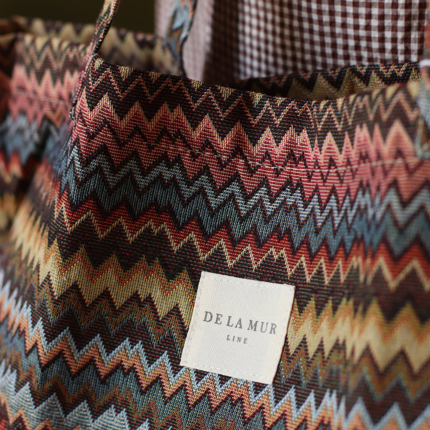 Dune Accessories |  Zigzag Jacquard Large Tote Bag
