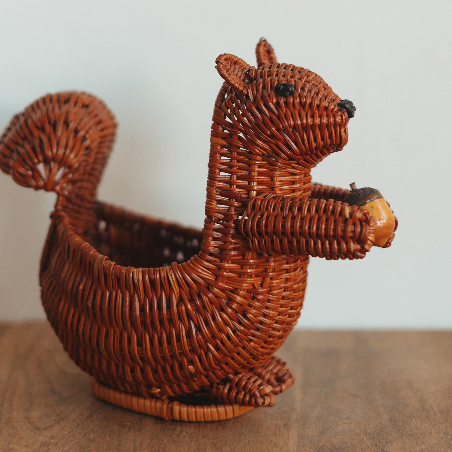 Squirrel with An Acorn Basket