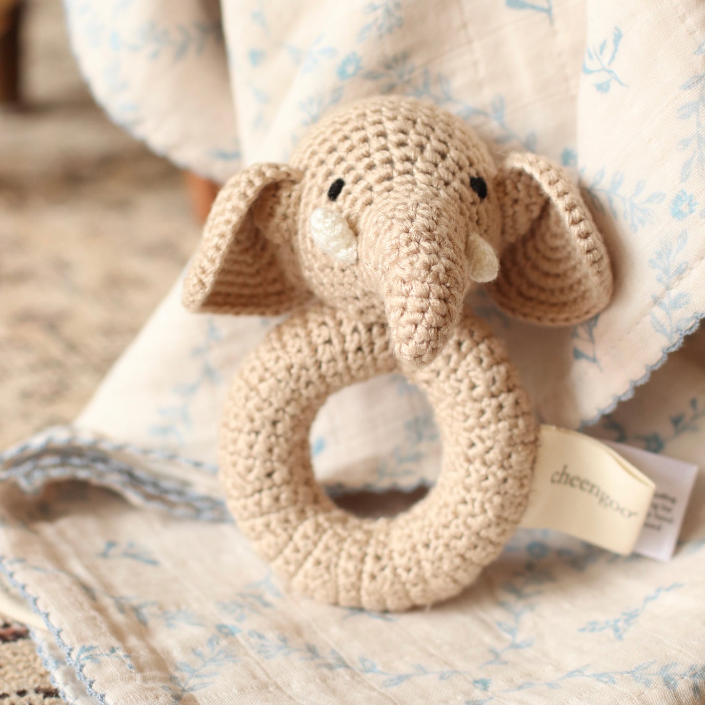 Cheengoo | Hand Crochet Rattle, Assorted Animals