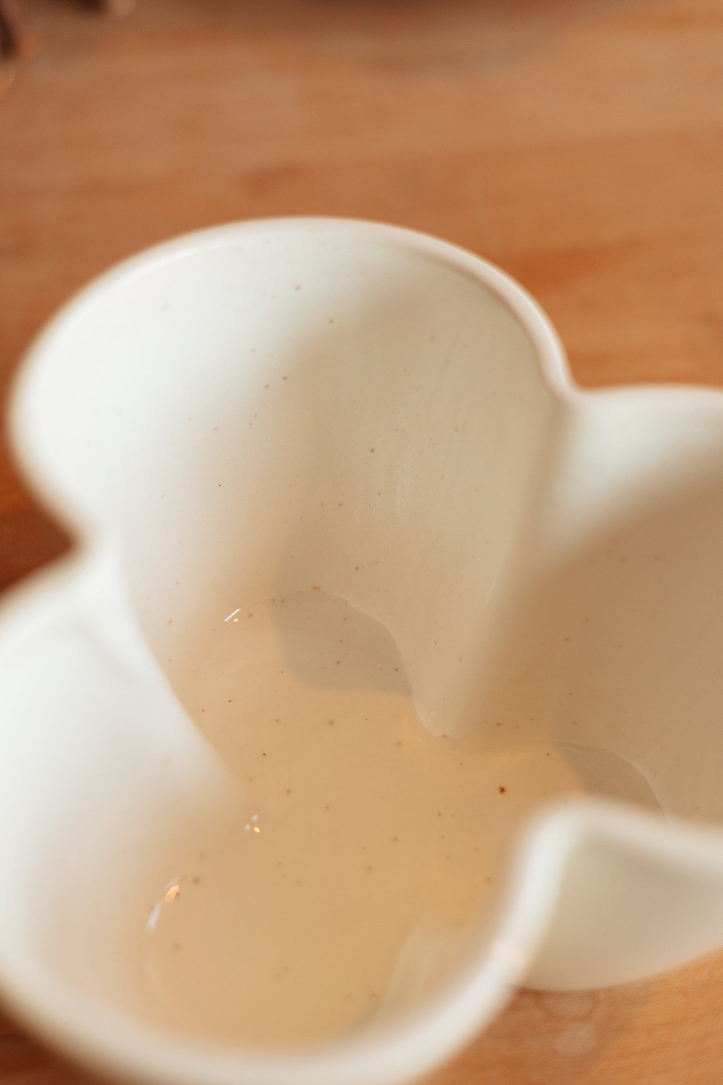Clover Shaped Ceramic Bowl