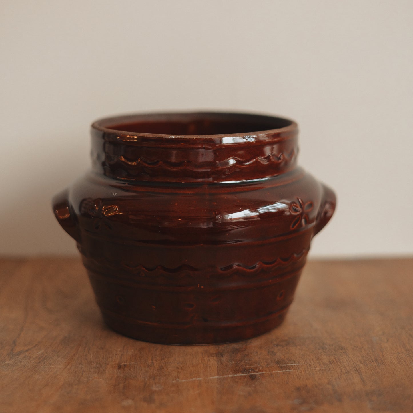 Marcrest Ovenproof Stoneware Crock, USA