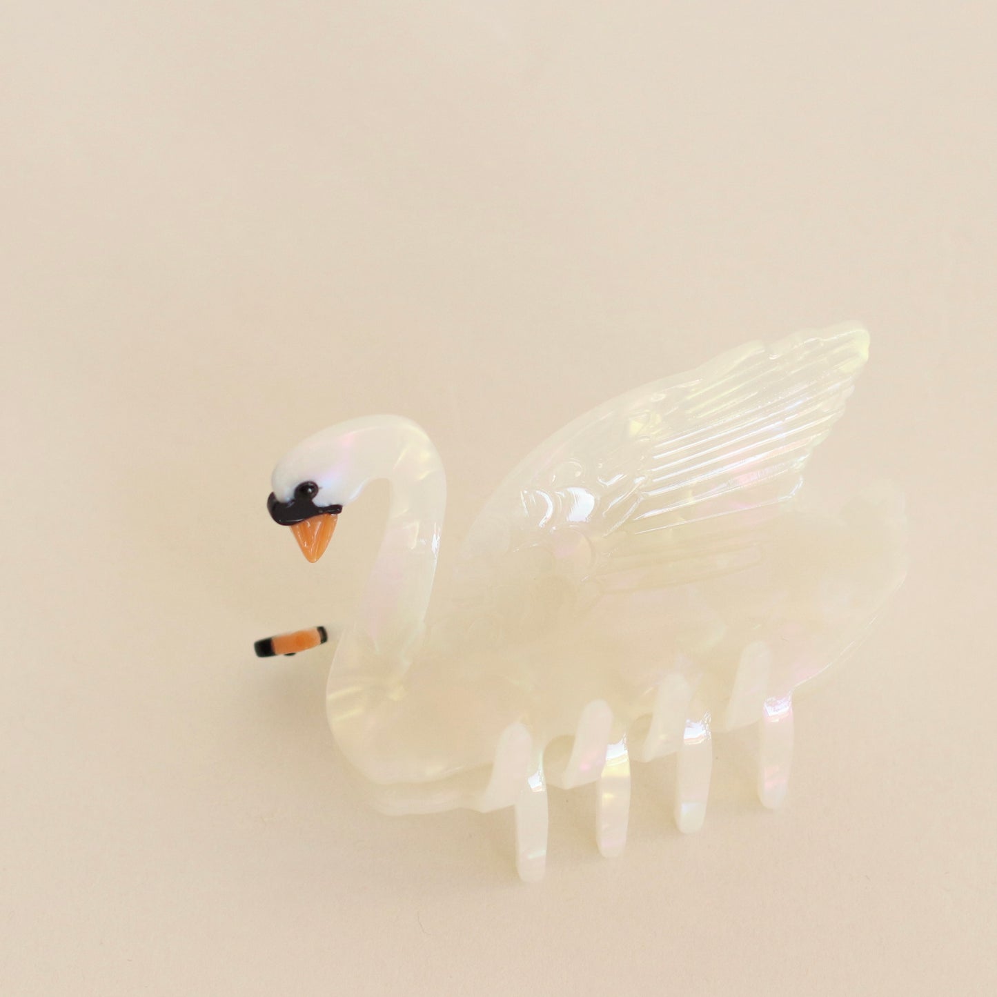 Diva | White Swan Hair Clip