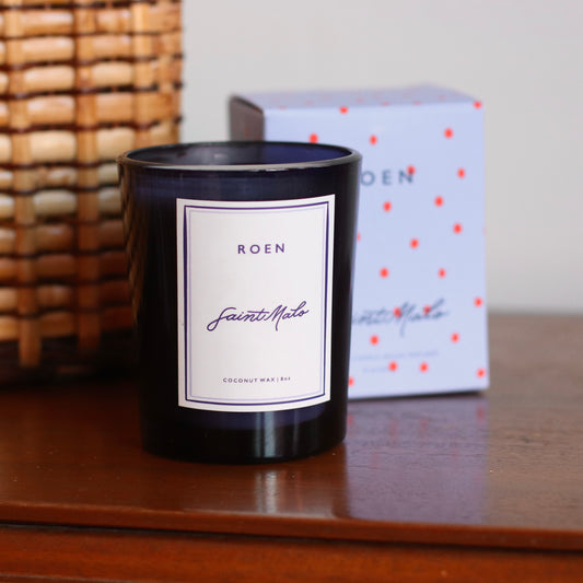 Roen Soy + Coconut Blend 8 oz Candle | Saint Malo