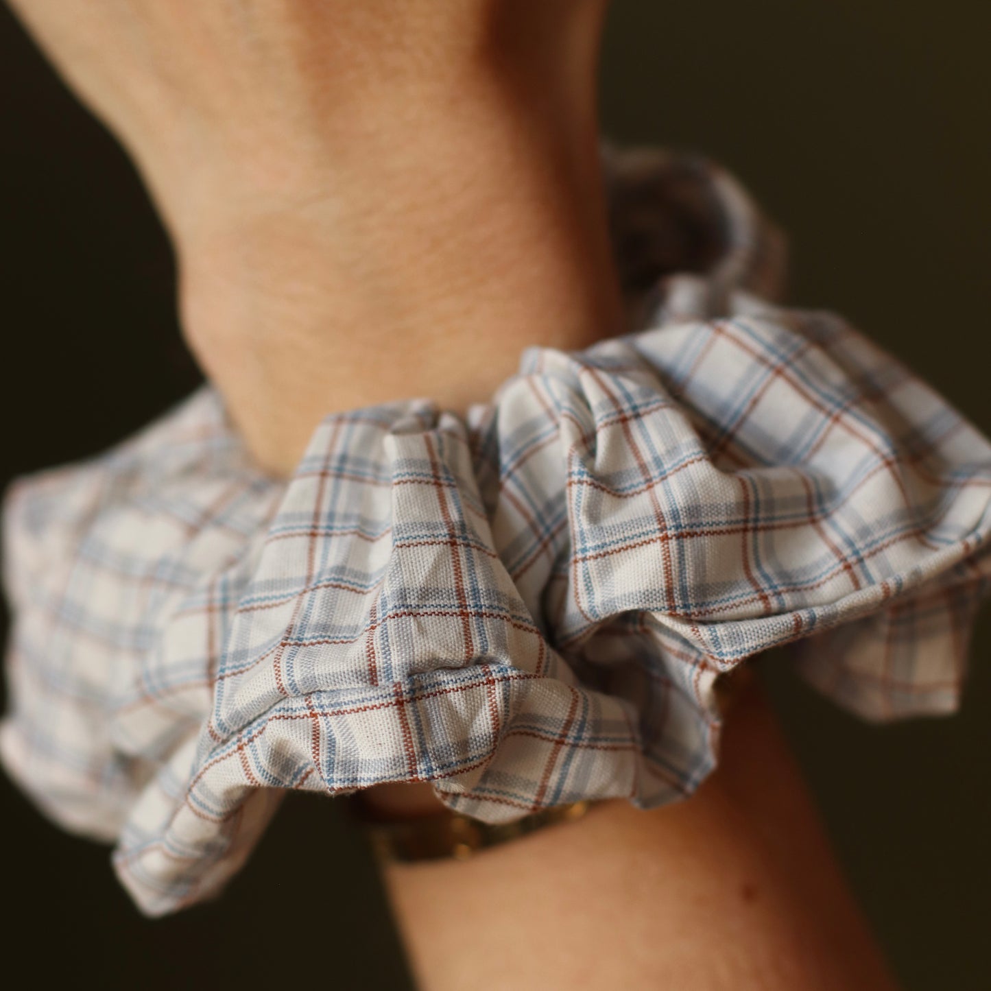 Dune Accessories | Plaid Scrunchies, Choose your color