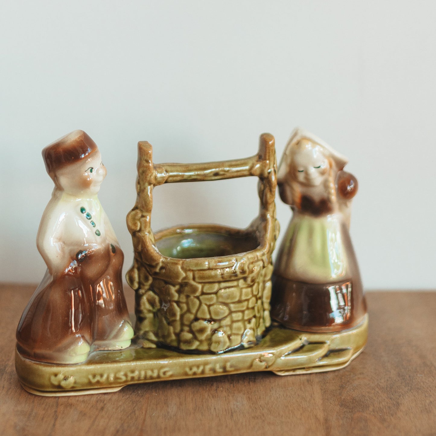 Wishing Well Planter, Shawnee USA Figurine