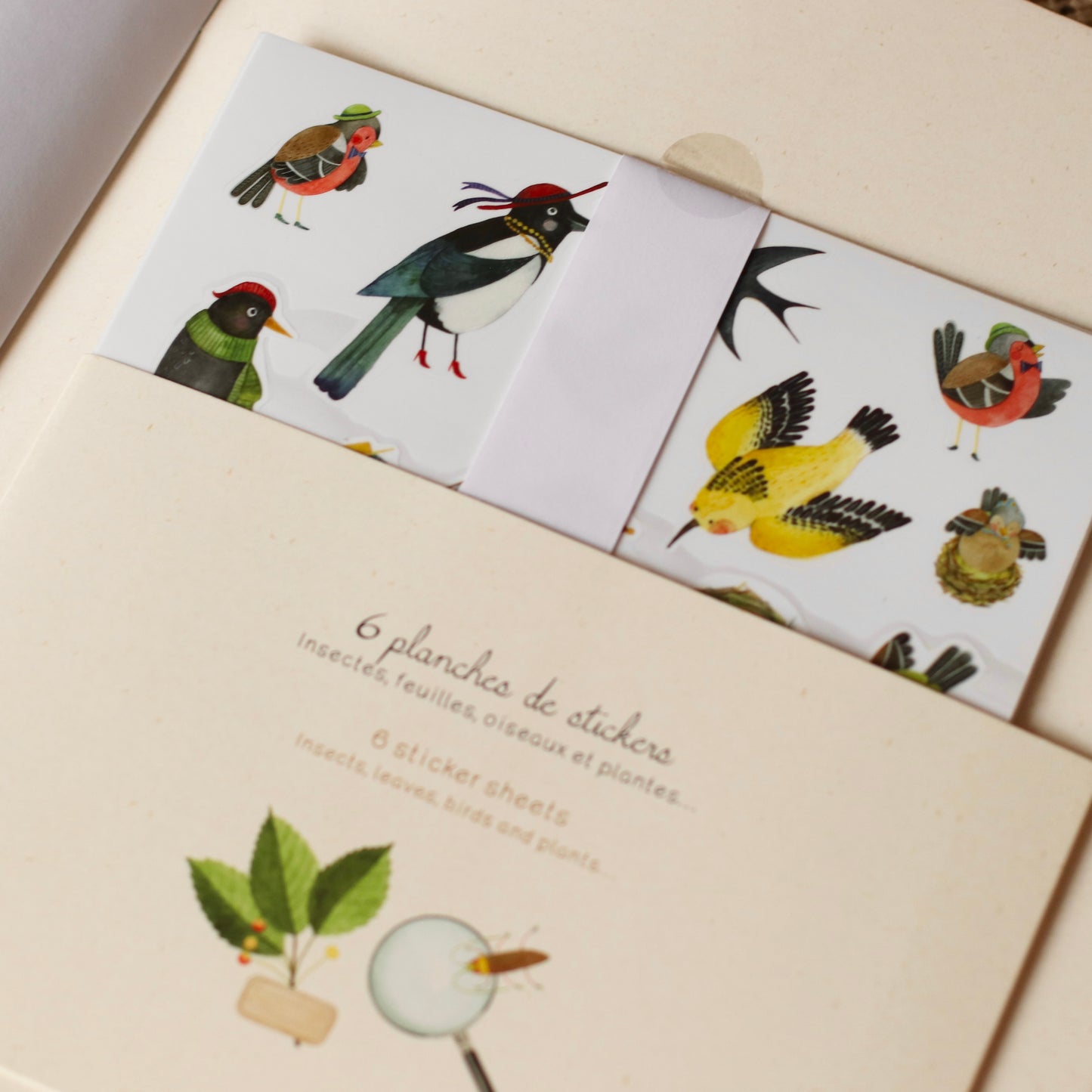 Speedy Monkey | Le Botaniste Coloring Book and Stickers