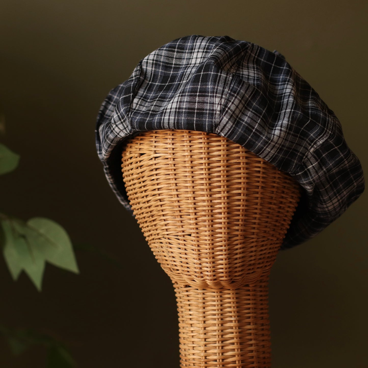 Dune Accessories | British Style Plaid Beret, Blue