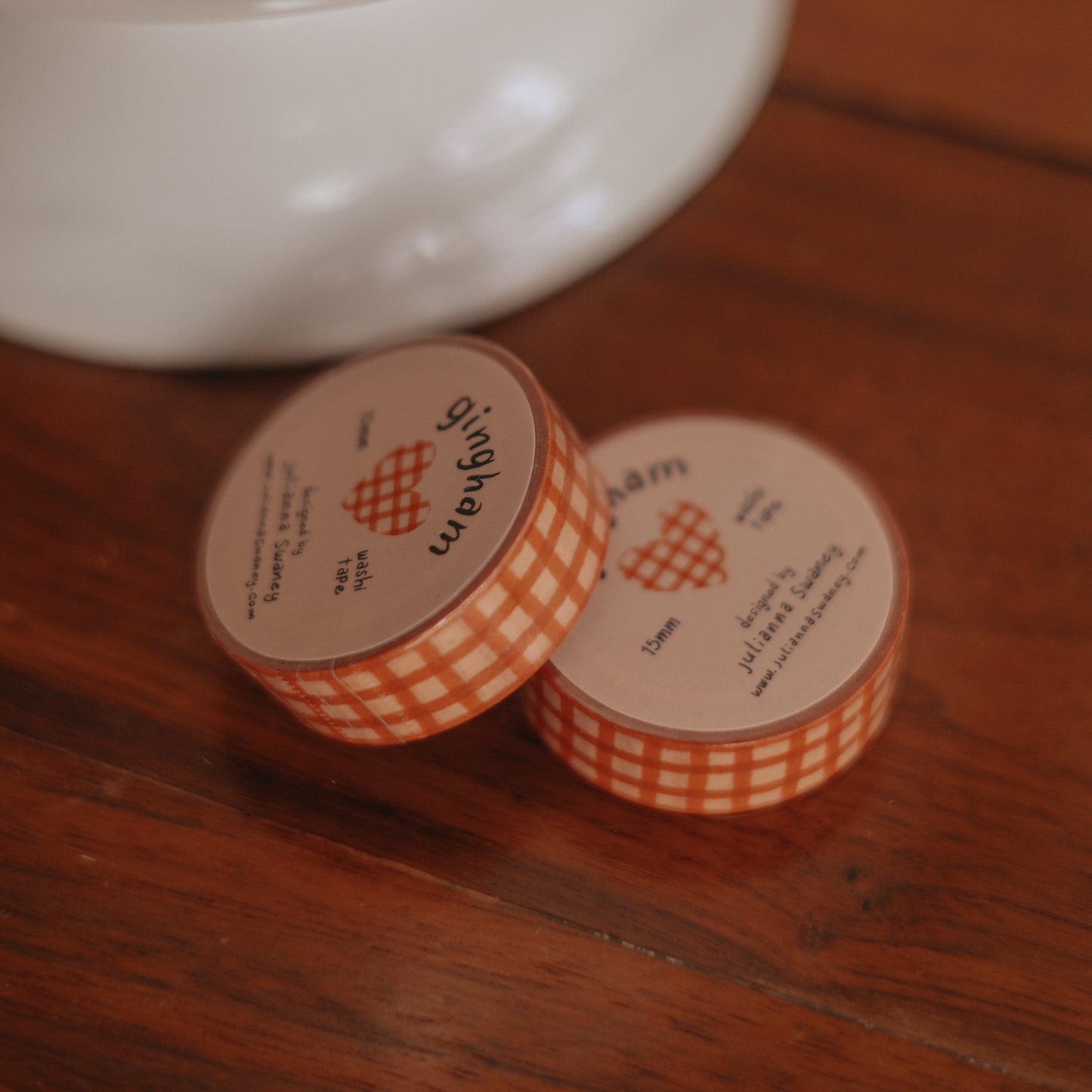 Julianna Swaney  | Gingham Washi Tape, Assorted Colors