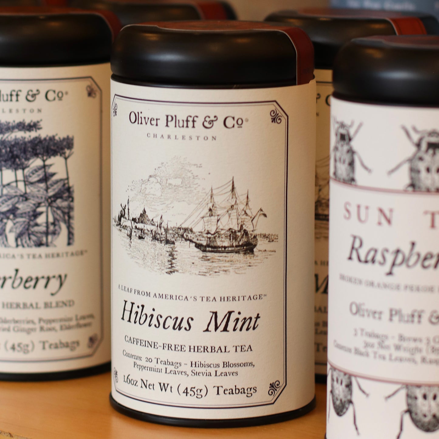 Oliver Pluff & Company | Hibiscus Mint Herbal Tea