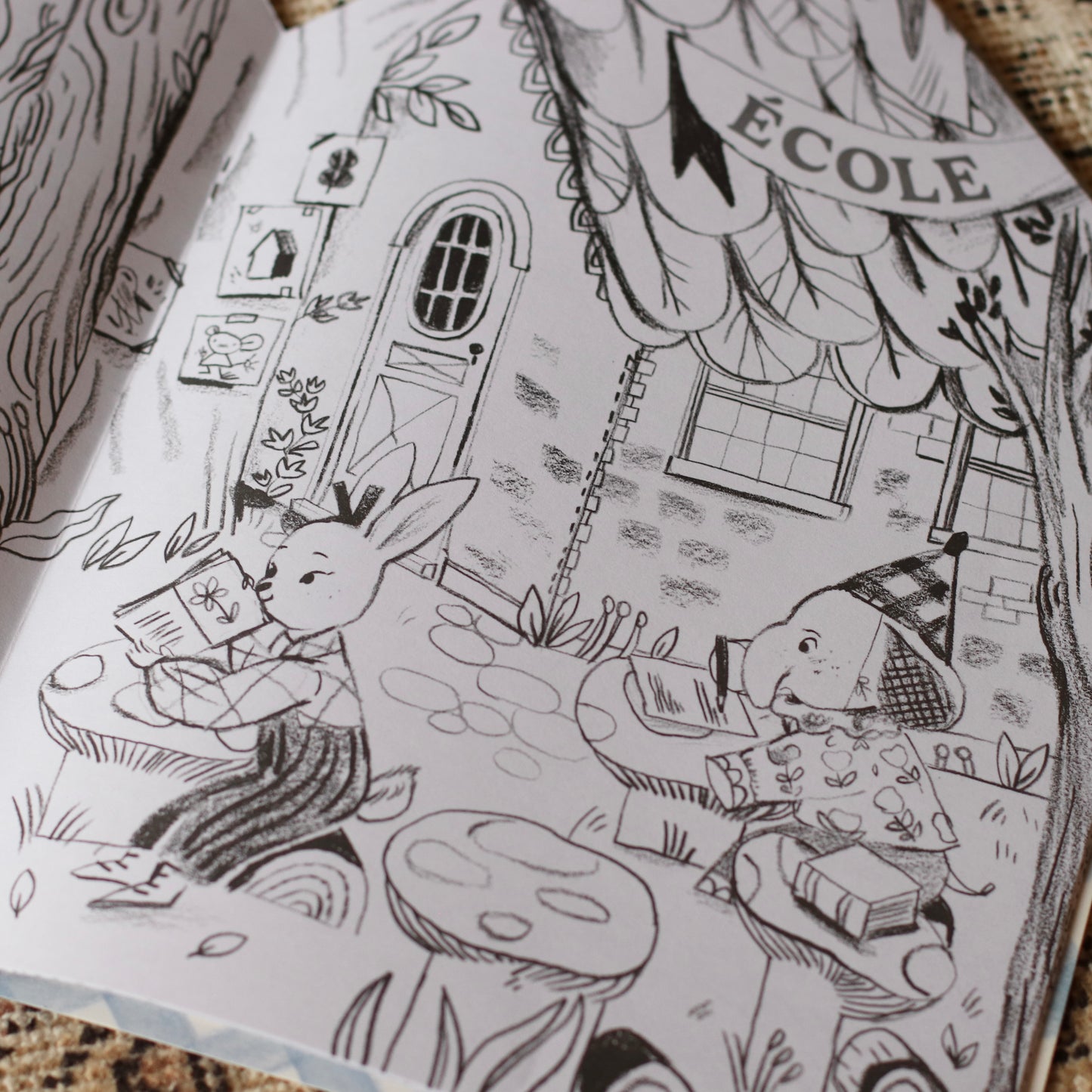Speedy Monkey | Les Minouchkas Coloring Book and Stickers