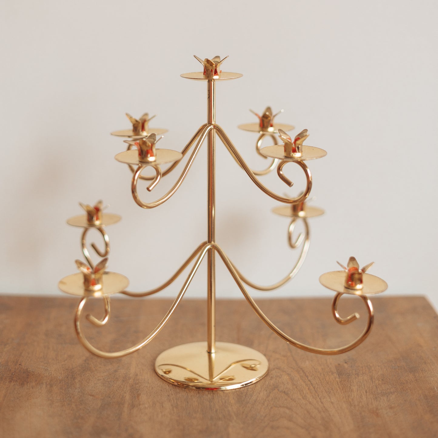 Gold Ornate Candelabra