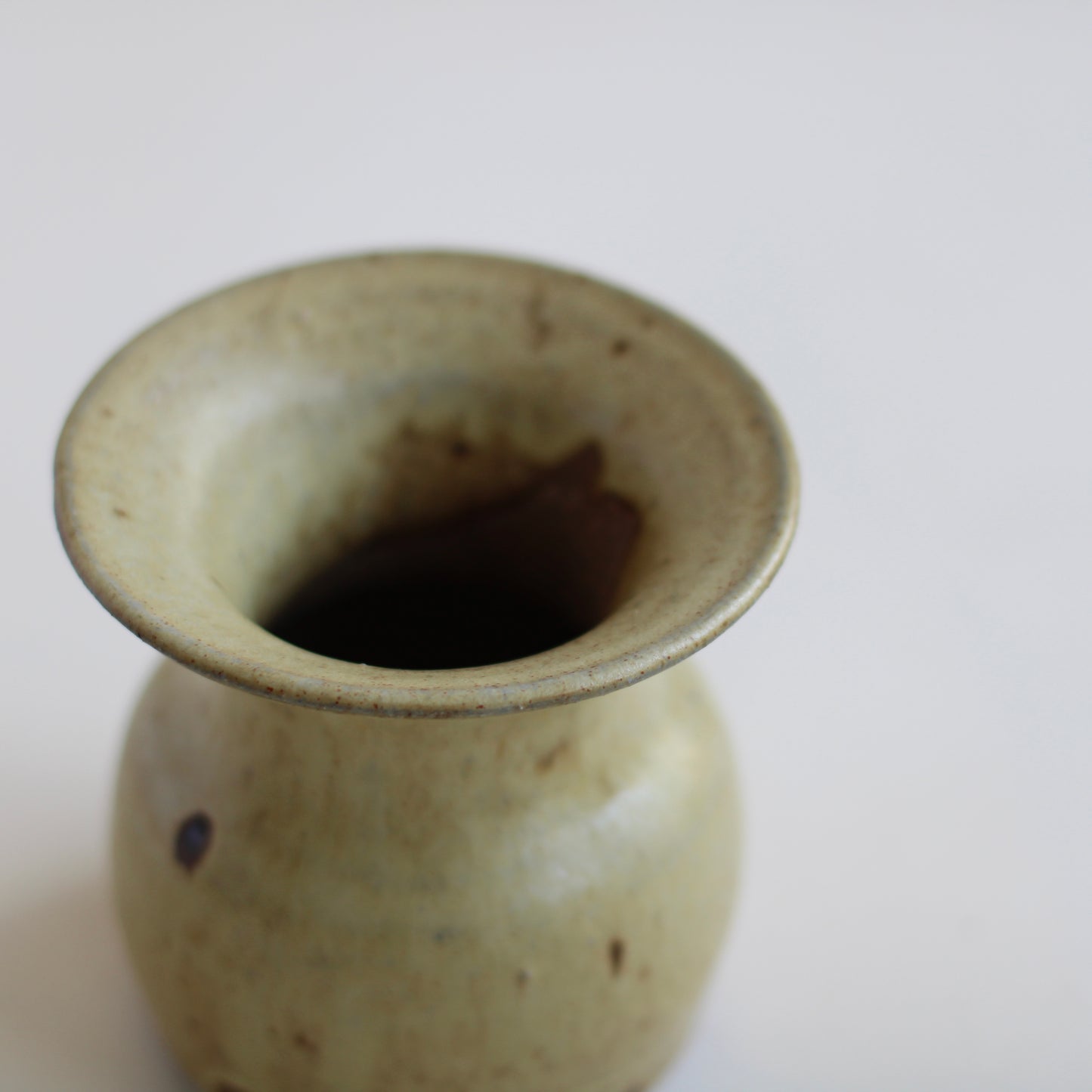 Handmade Ceramic Vase with Matte Glaze