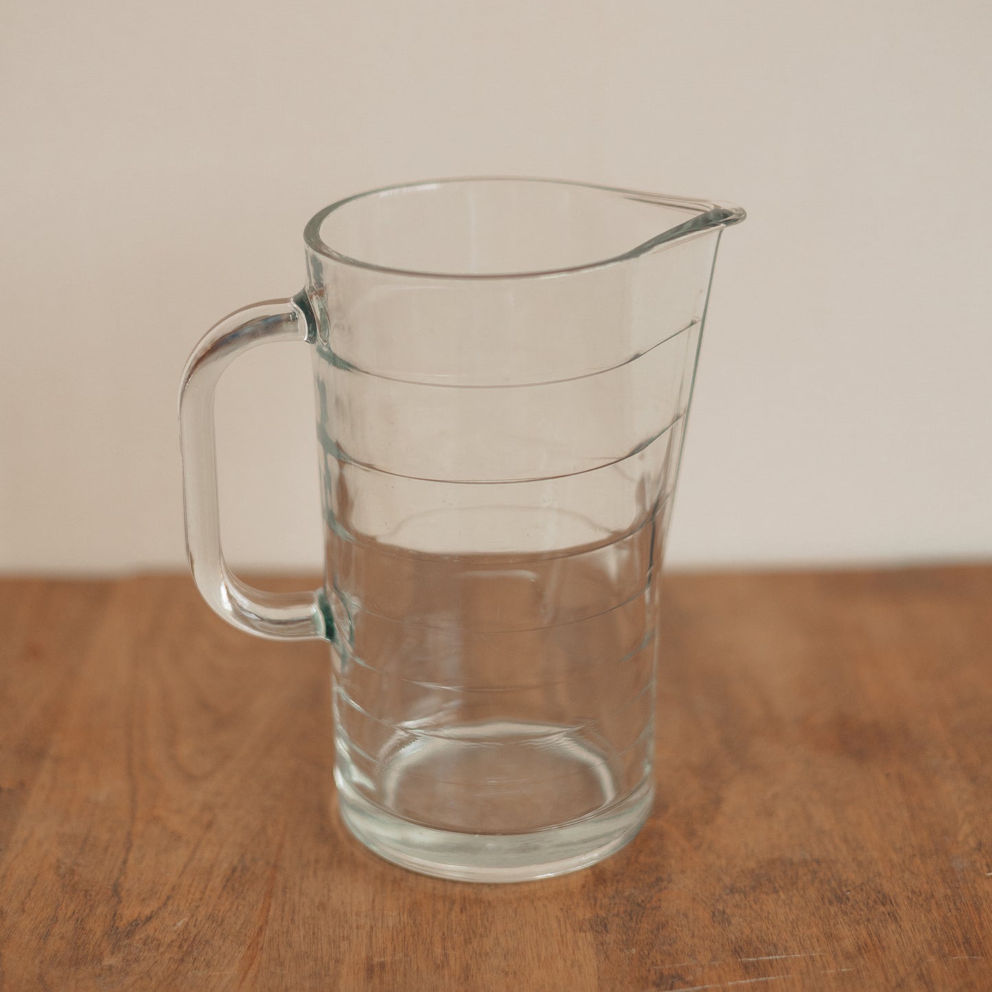 90s Glass Ikea Water Pitcher