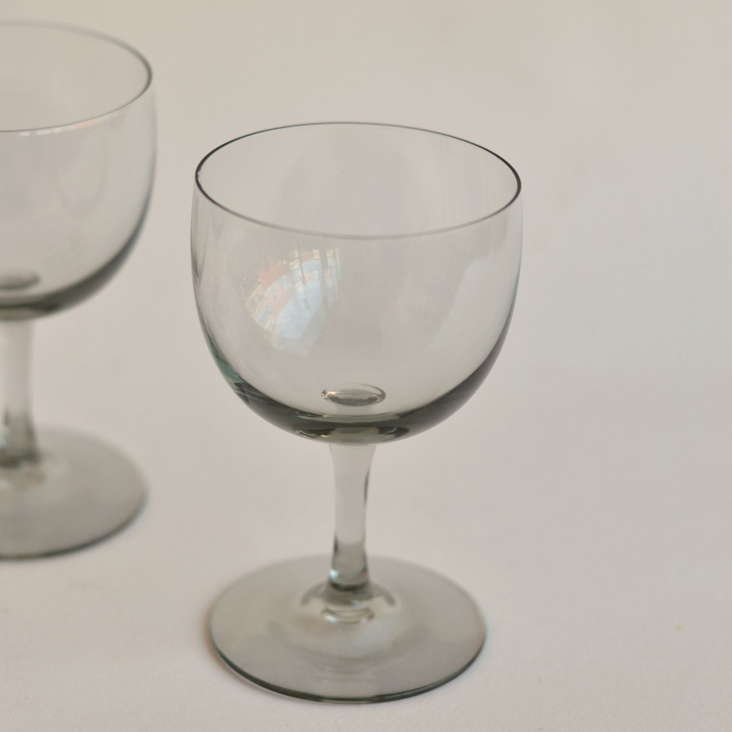 Smoked Sherry Glass, Set of 4