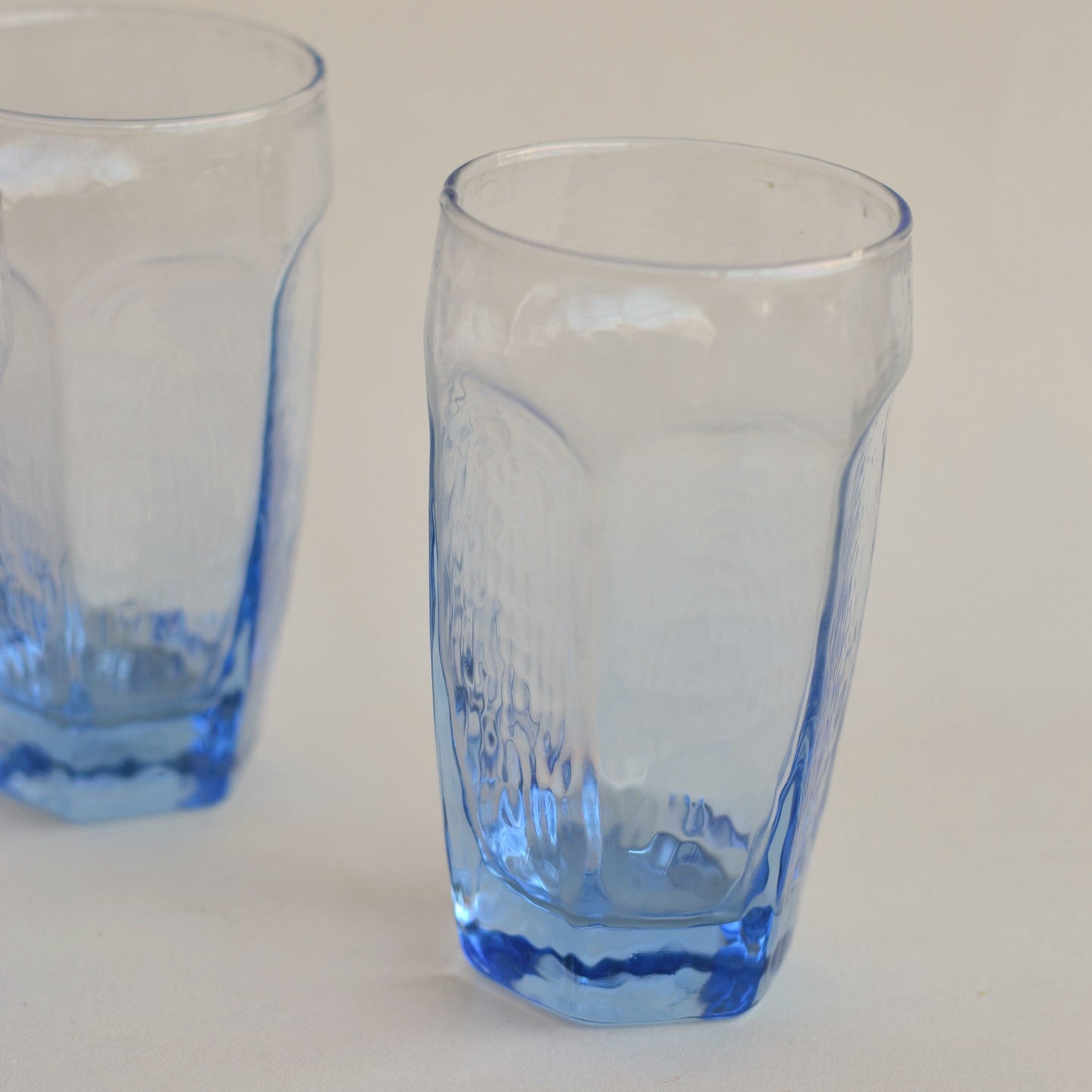 Vintage Chivalry Ice Blue Tumbler, Set of 4