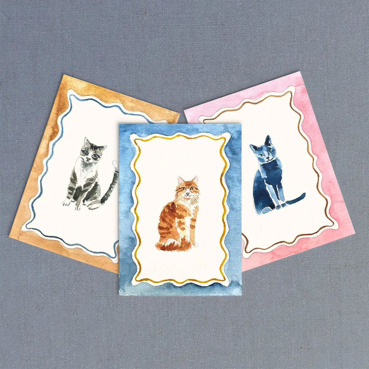 Mini Cats Watercolor Painting Kit