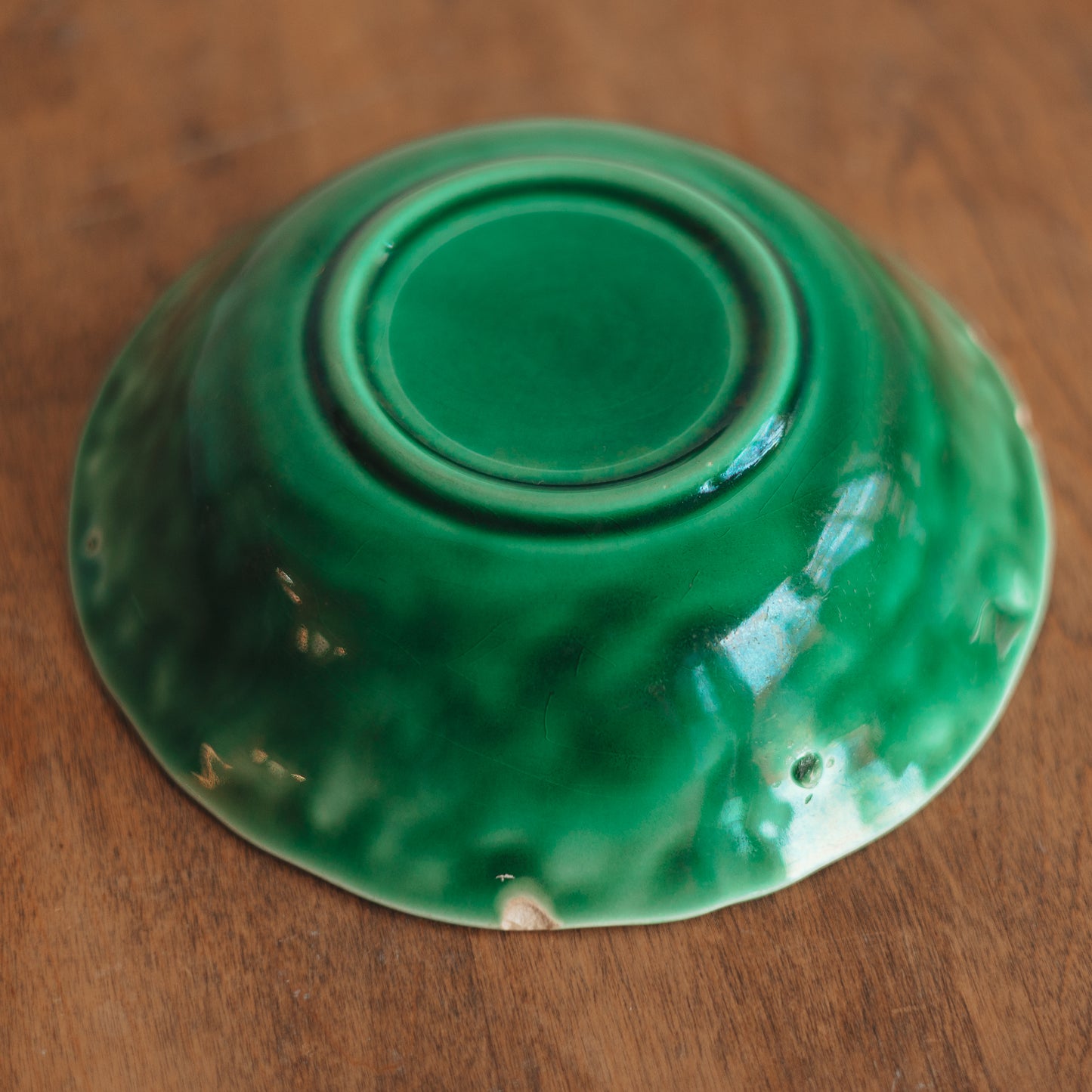 Deep Green Serving Bowl