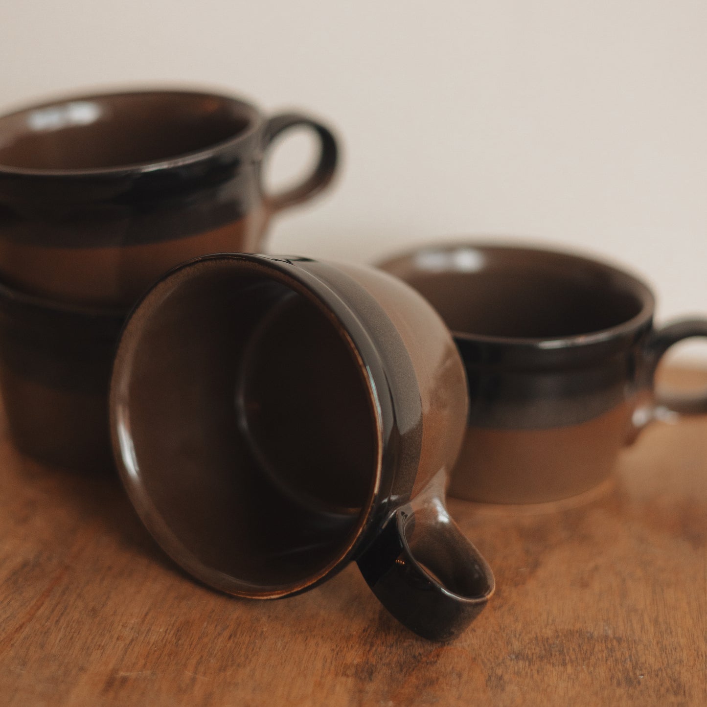 Stone Mountain Mikasa Tea Cups, Japan, set of 4