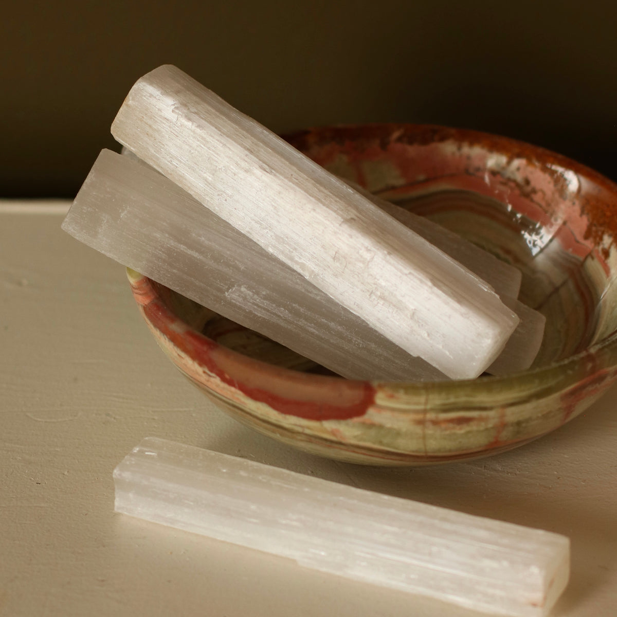 Dune Decor | Selenite Sticks, Choose your Size