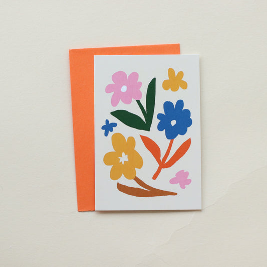 Karen Schipper | Mini Card, Sunny Flowers