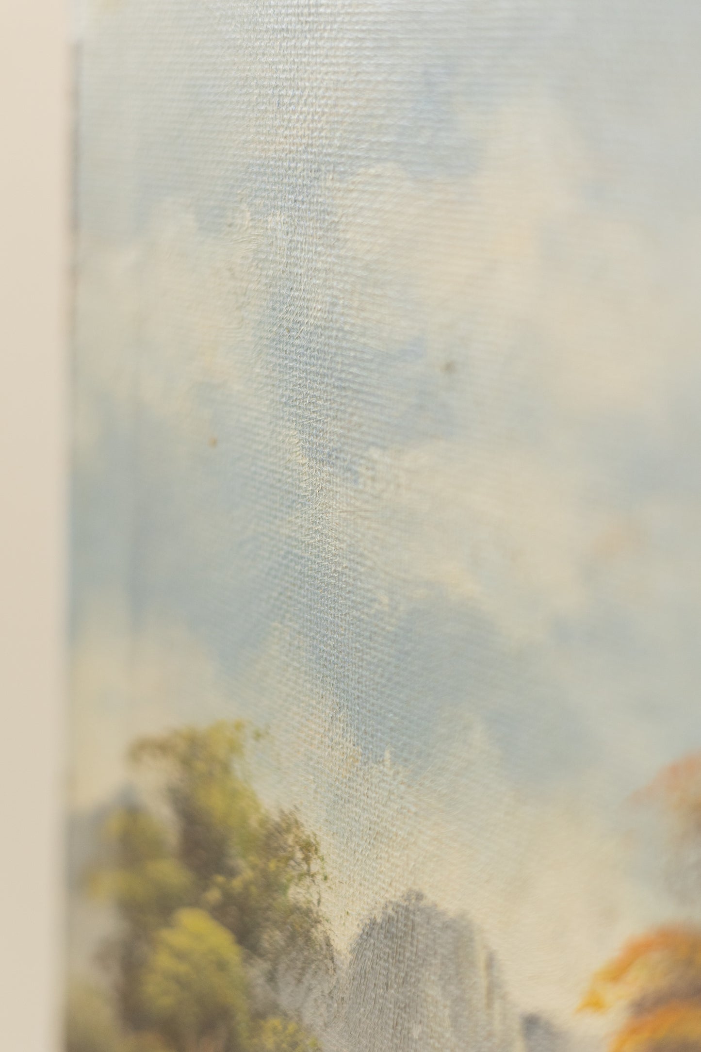 Dune Vintage Art | Solitary Walk Landscape Painting