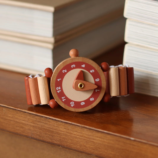 Egmont Toys | Wooden Watch, Pink