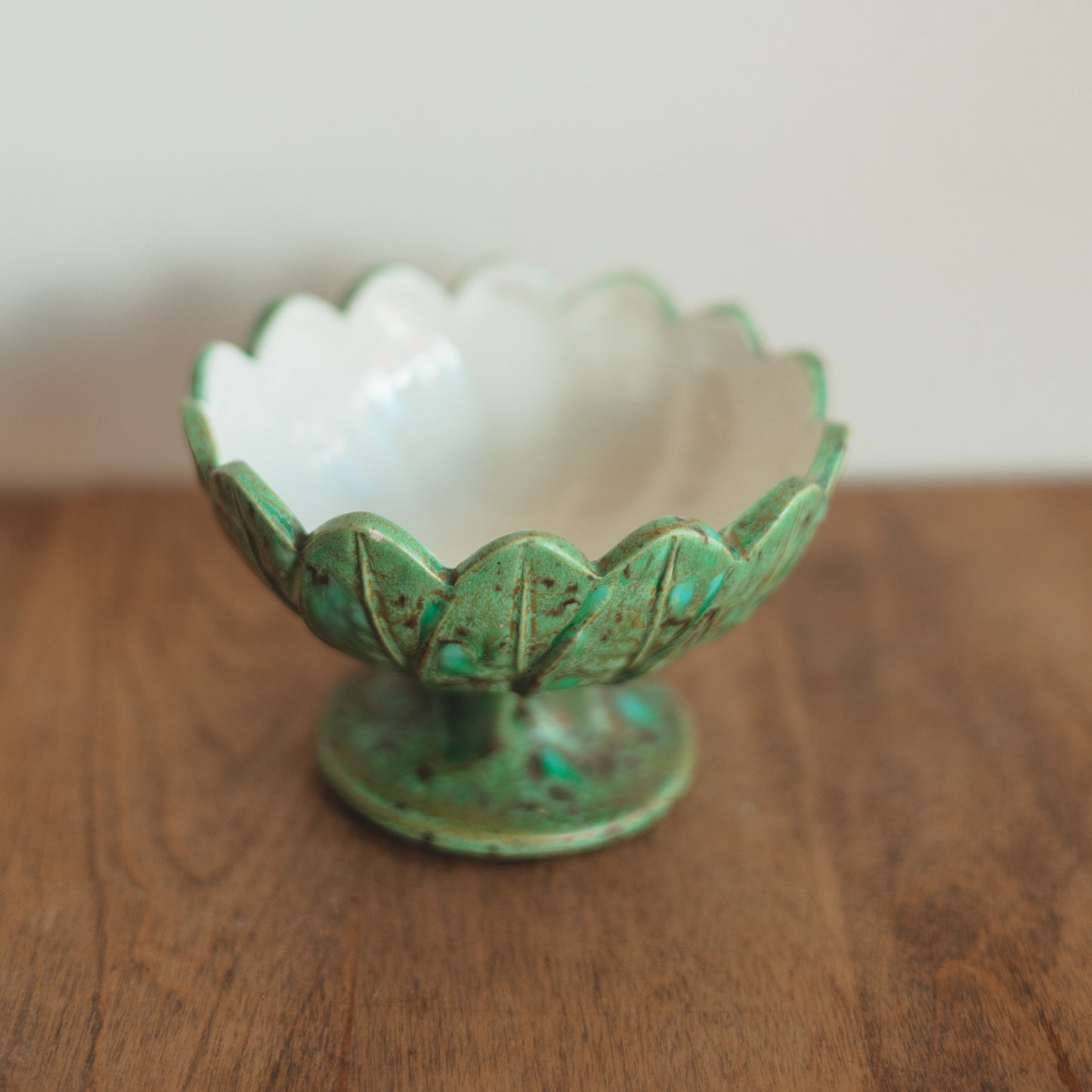 Small Pedestal Lotus Bowl