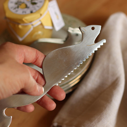 Squirrel Cheese Knife & Spreader