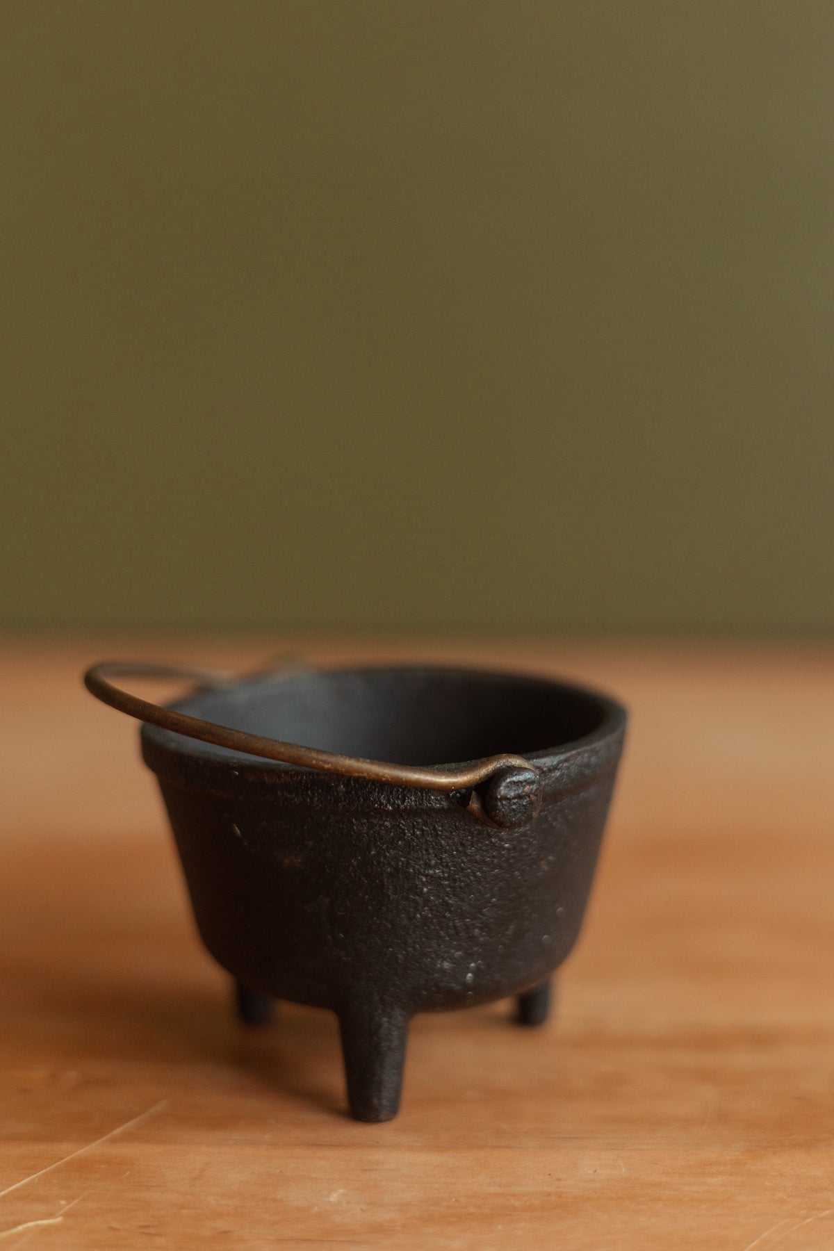 Tiny Cast Iron Cauldron