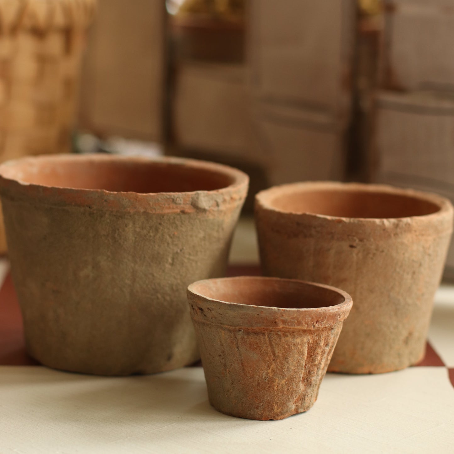 Terracotta Plant Pots, Tapered Sides,  Assorted Sizes