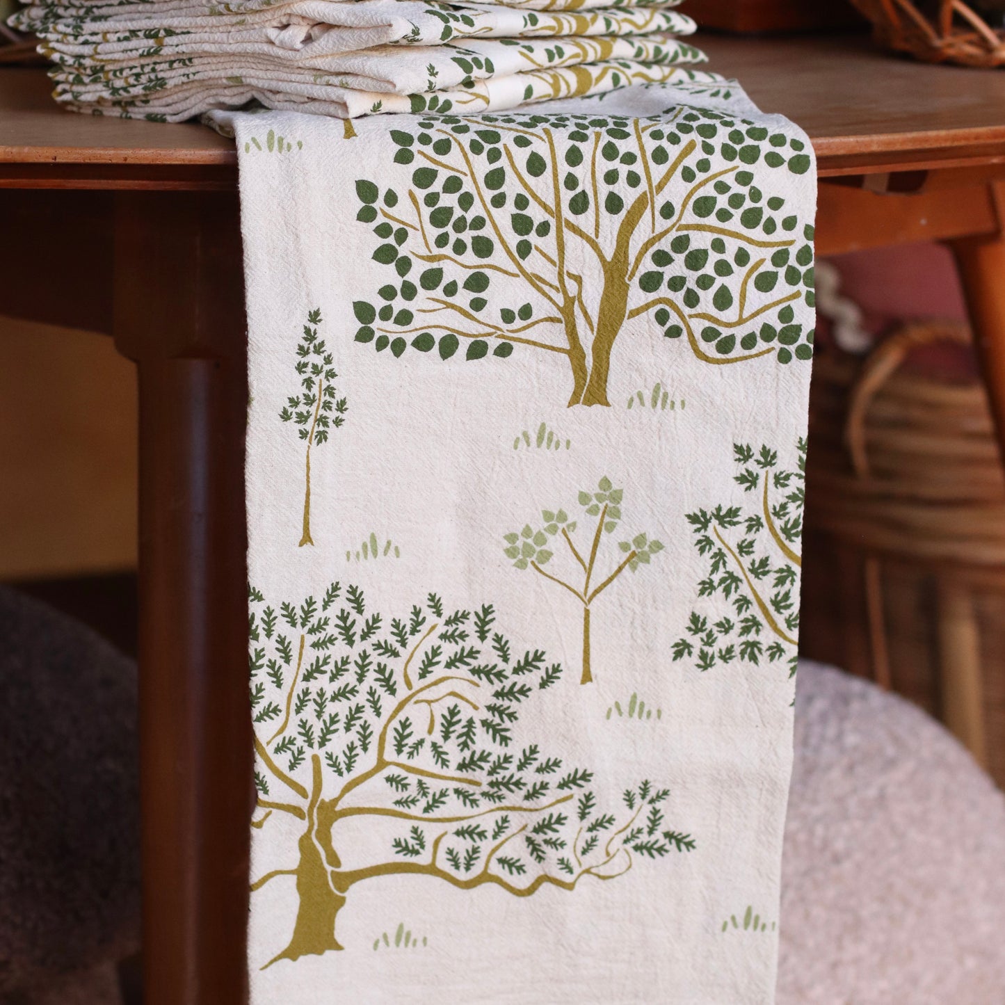June & December | Forest Grove Kitchen Towel