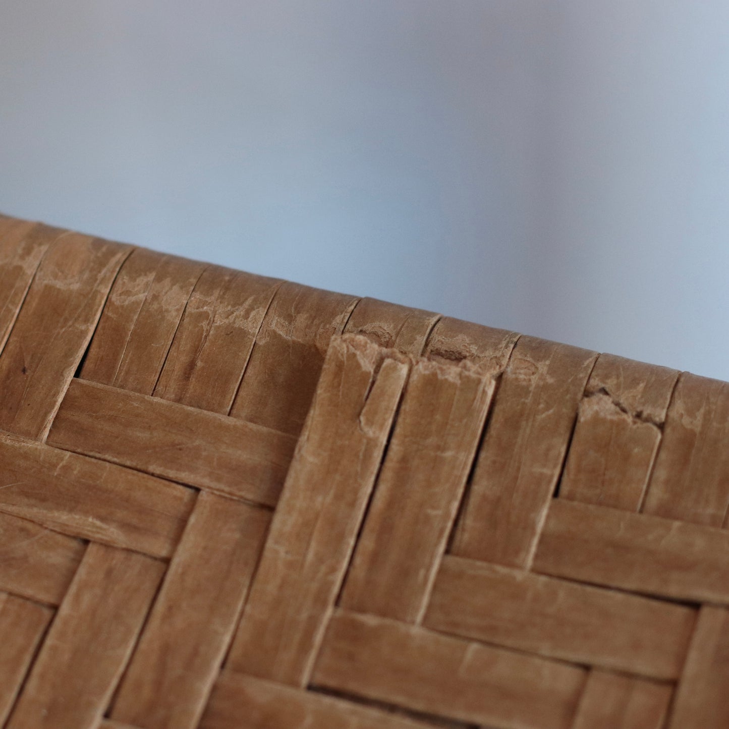 Small Primitive Topped Stool