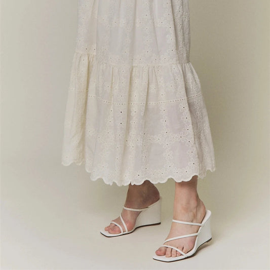 Wishlist | Boho Scallop Hem Maxi Skirt