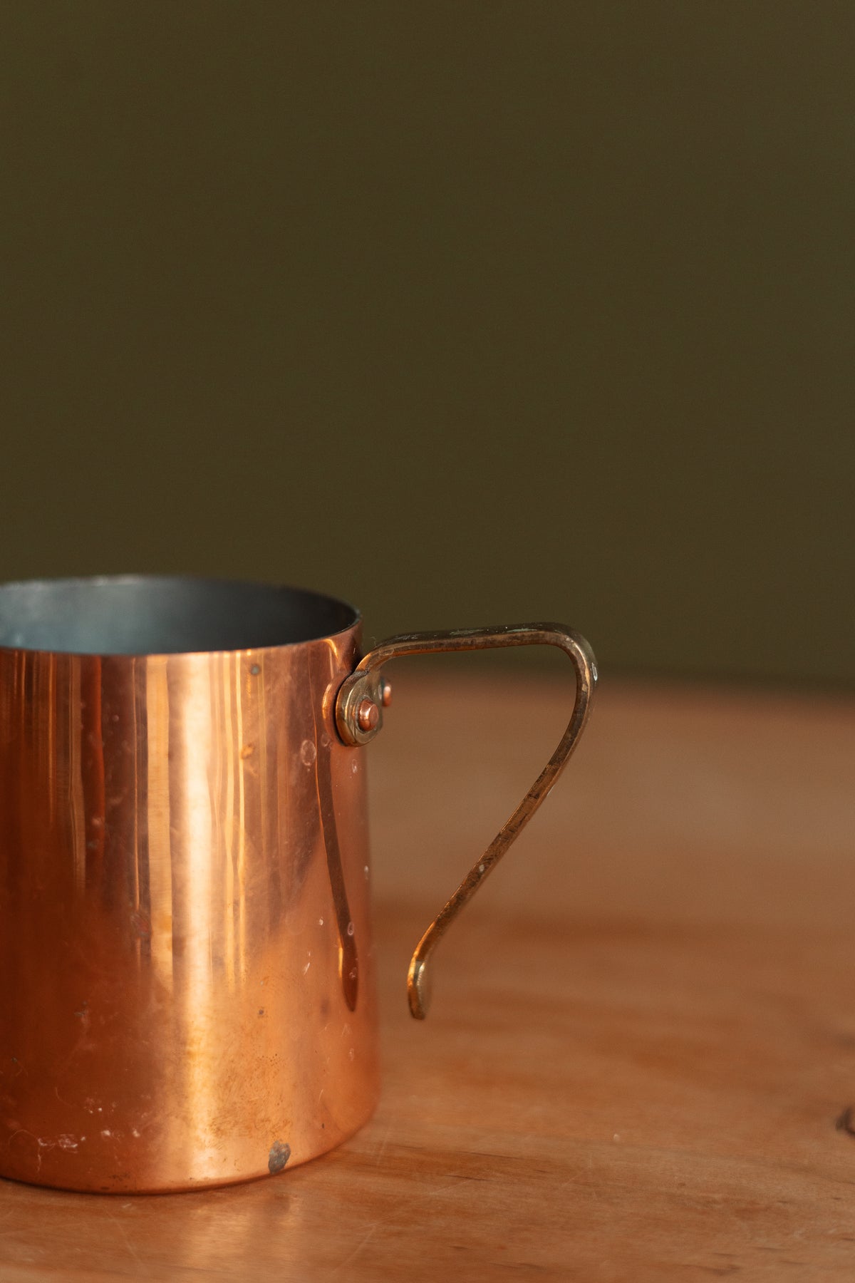 Tiny Copper Pitcher