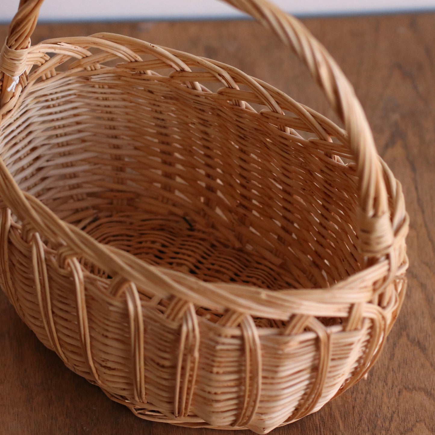Small Handled Oval Basket