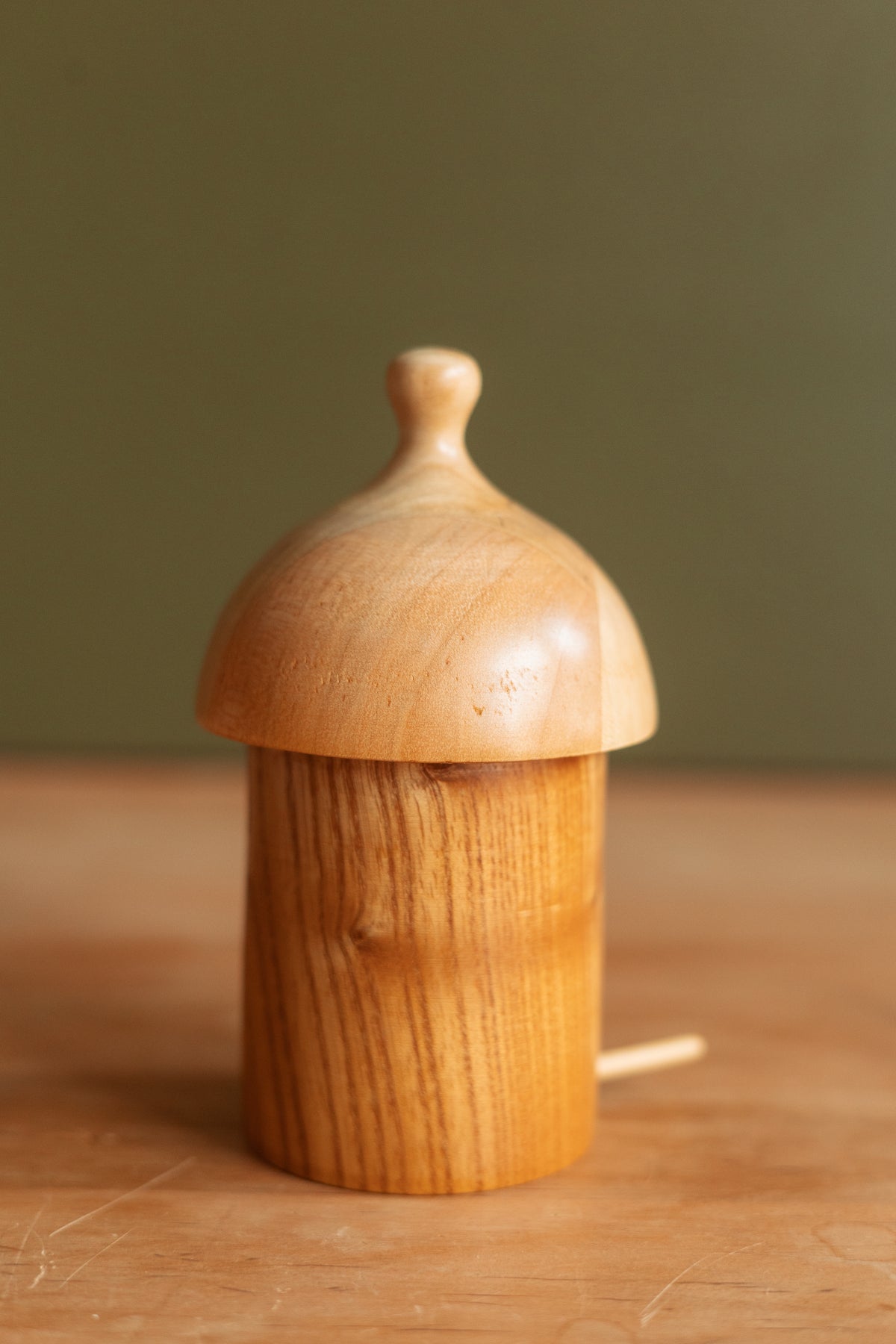Tiny Handmade Wood Birdhouse