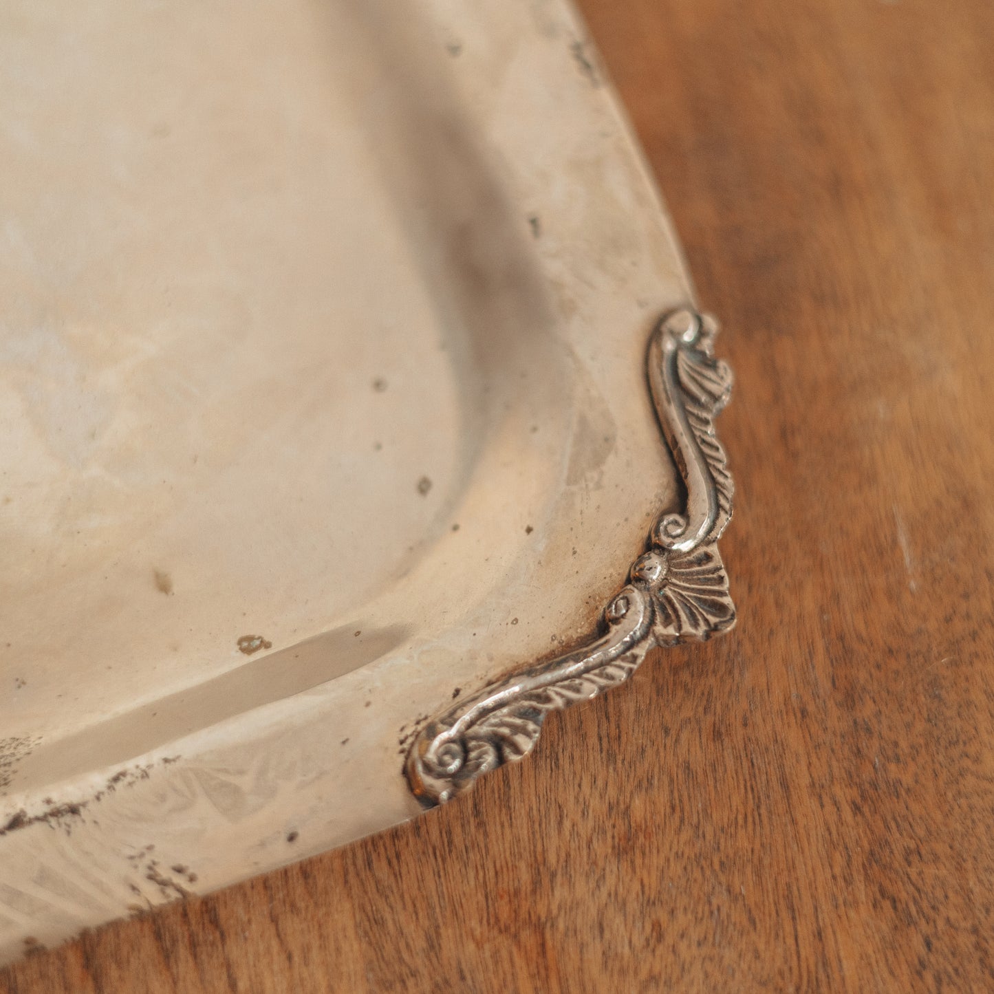 Silver Plated Decorative Tray