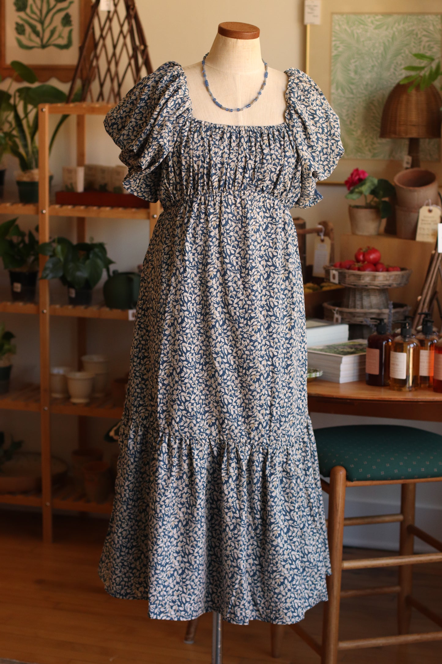 Flowy Floral Off the Shoulder Dress