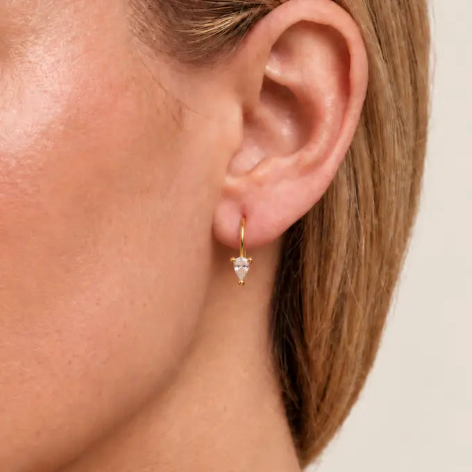 Jax Kelly | Dewdrop Mini Threaders, Amazonite
