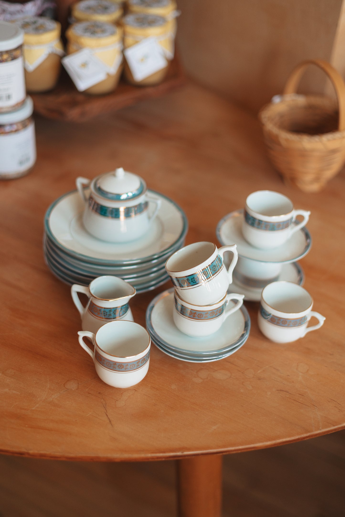Miniature Tea and Dessert Set, Made in Germany