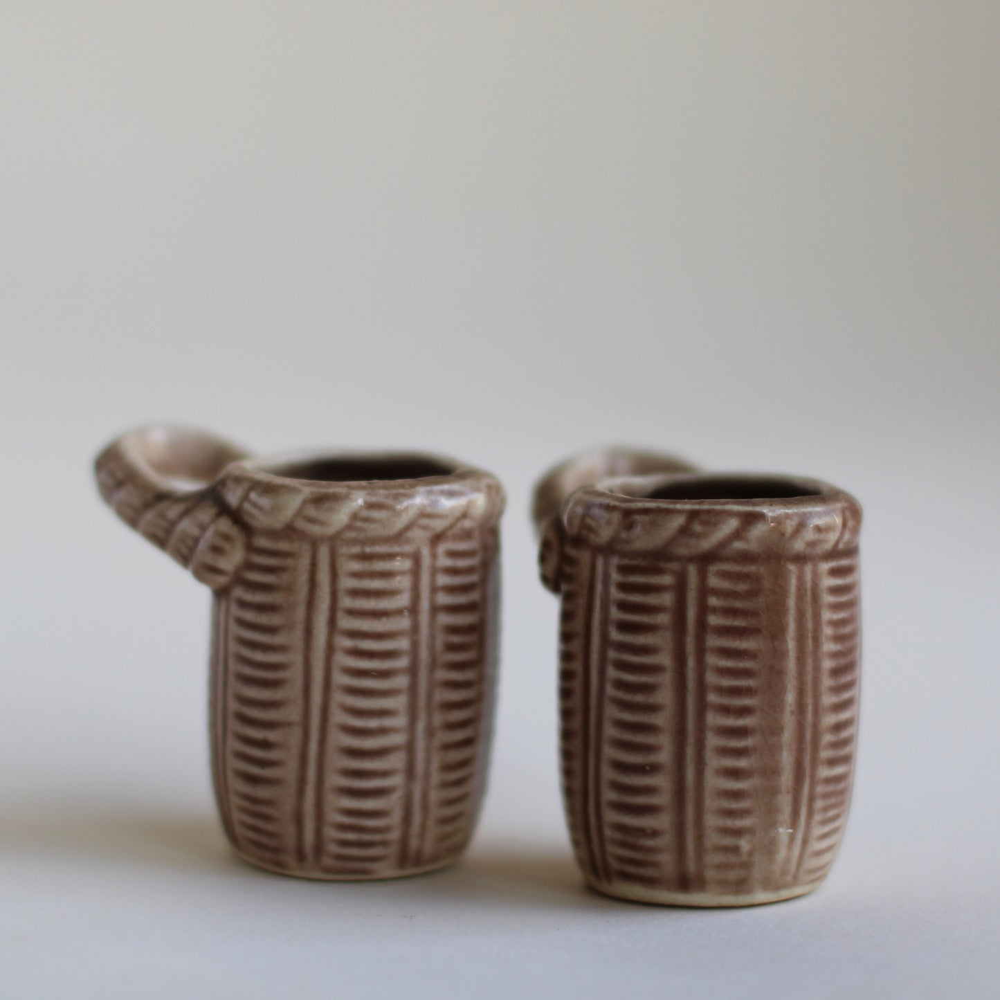 Set of Japan Ceramic Toothpick Holders