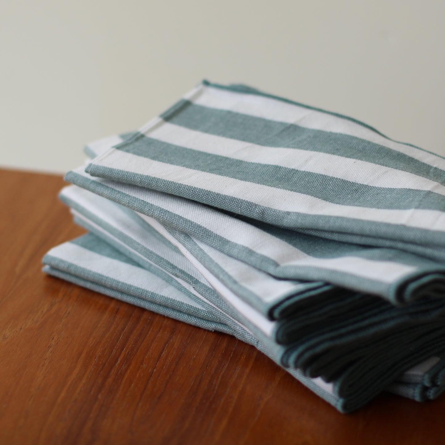 Danica Heirloom | Steel Blue Striped Napkin