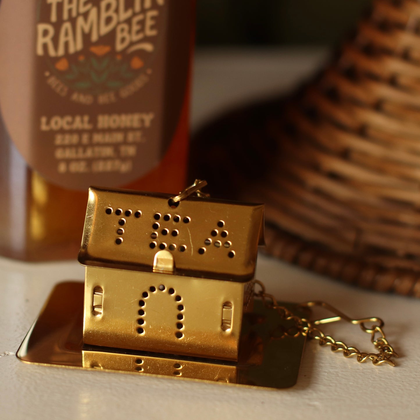 Gold Tea House Infuser