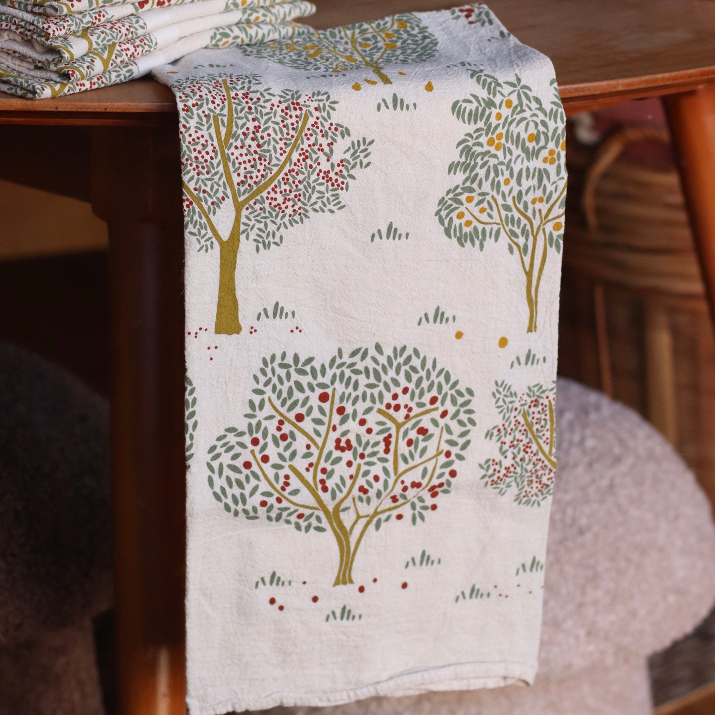 June & December | Orchard Medley Kitchen Towel