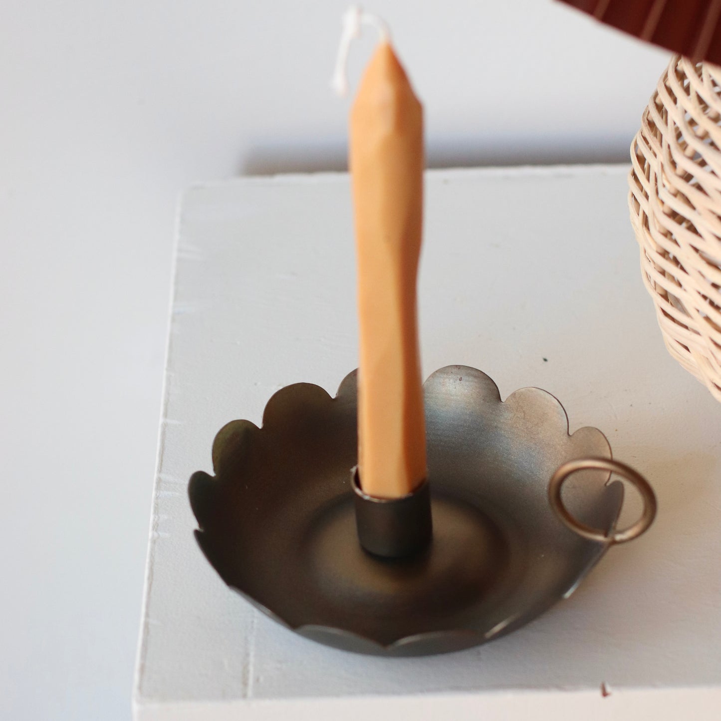 Dune Decor | Scallop Edged Candleholder