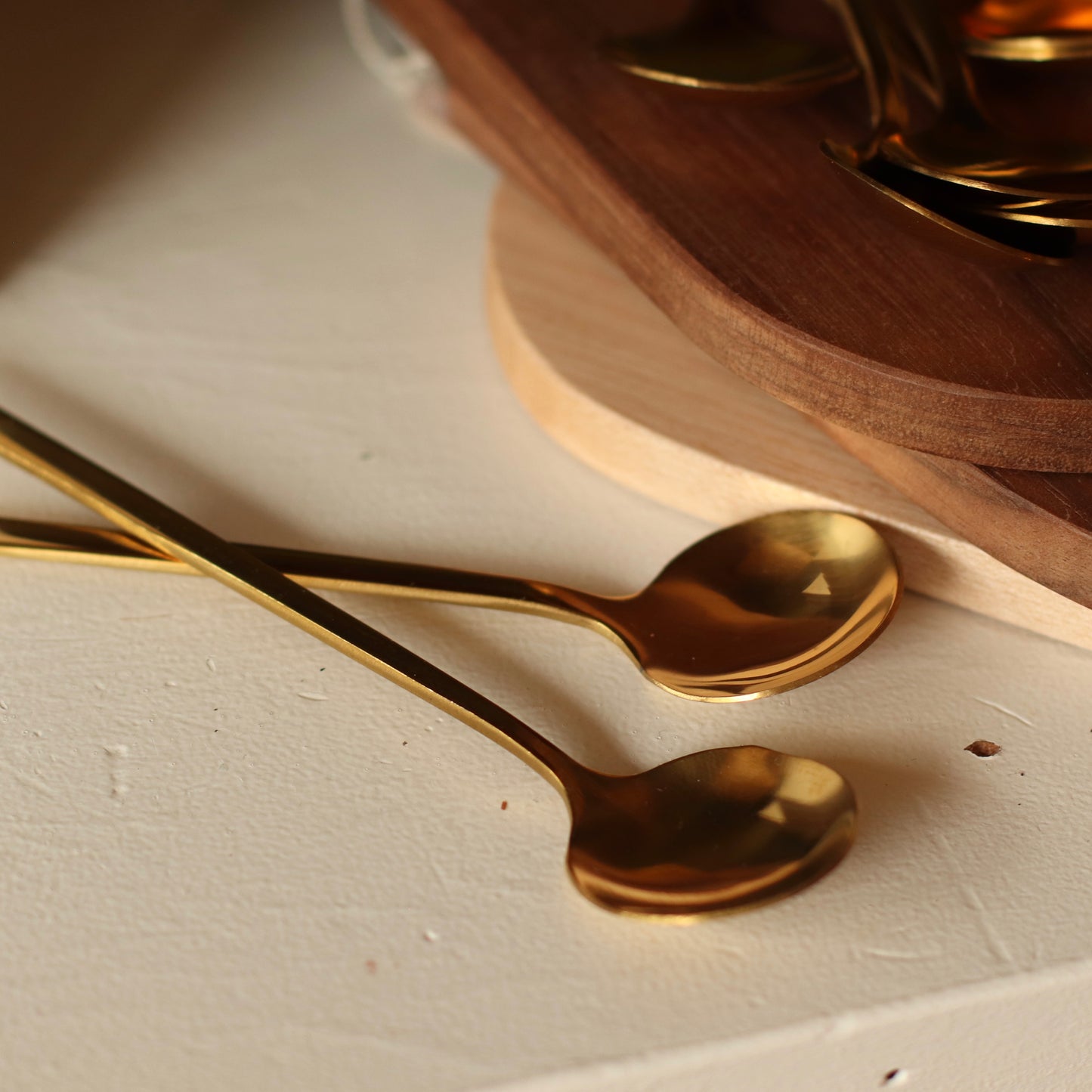 Fodory | Gold Plated Stainless Steel Stirring Spoon