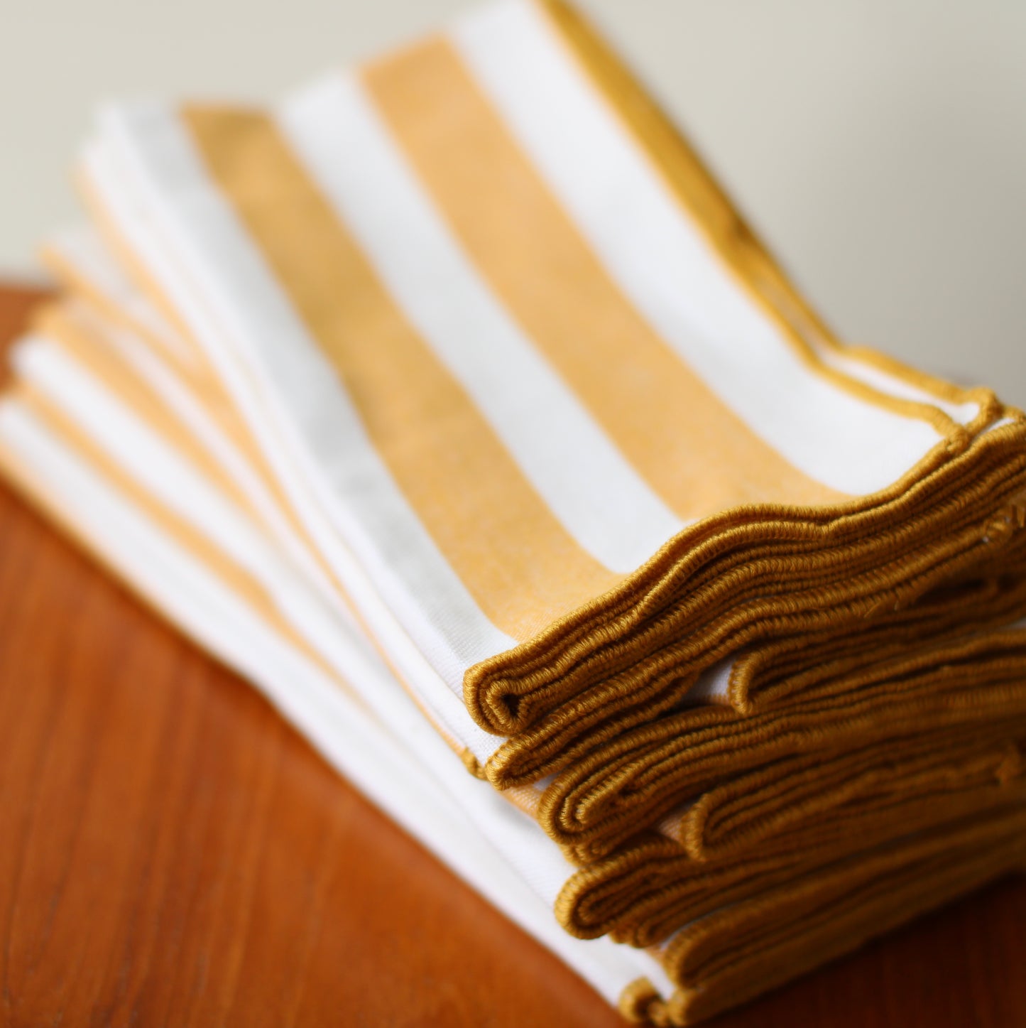 Danica Heirloom | Yellow Striped Napkin